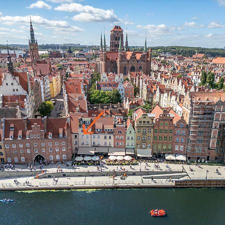 Stylowy Apartament W Sercu Starowki Z Widokiem Na Motlawe Gdansk Luaran gambar