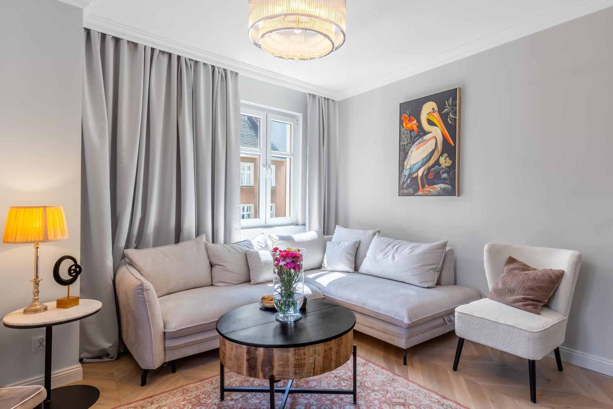 Stylowy Apartament W Sercu Starowki Z Widokiem Na Motlawe Gdansk Luaran gambar